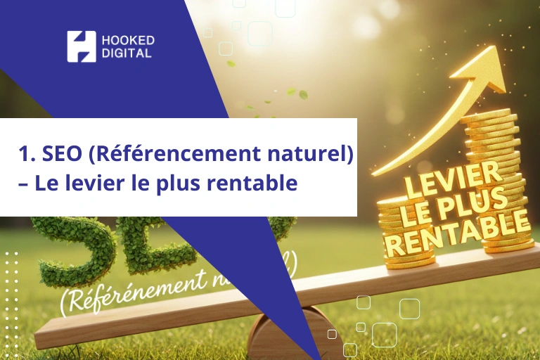 1. SEO (Référencement naturel) – Le levier le plus rentable