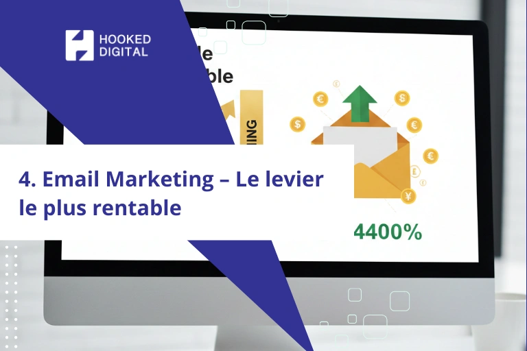 4. Email Marketing – Le levier le plus rentable