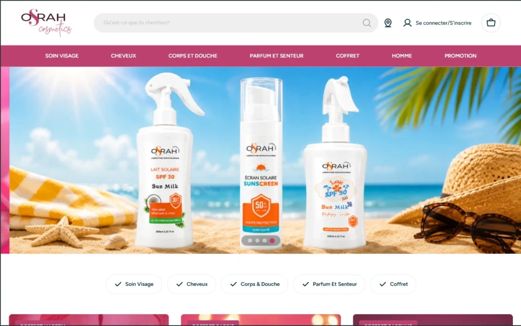 Création du site e-commerce