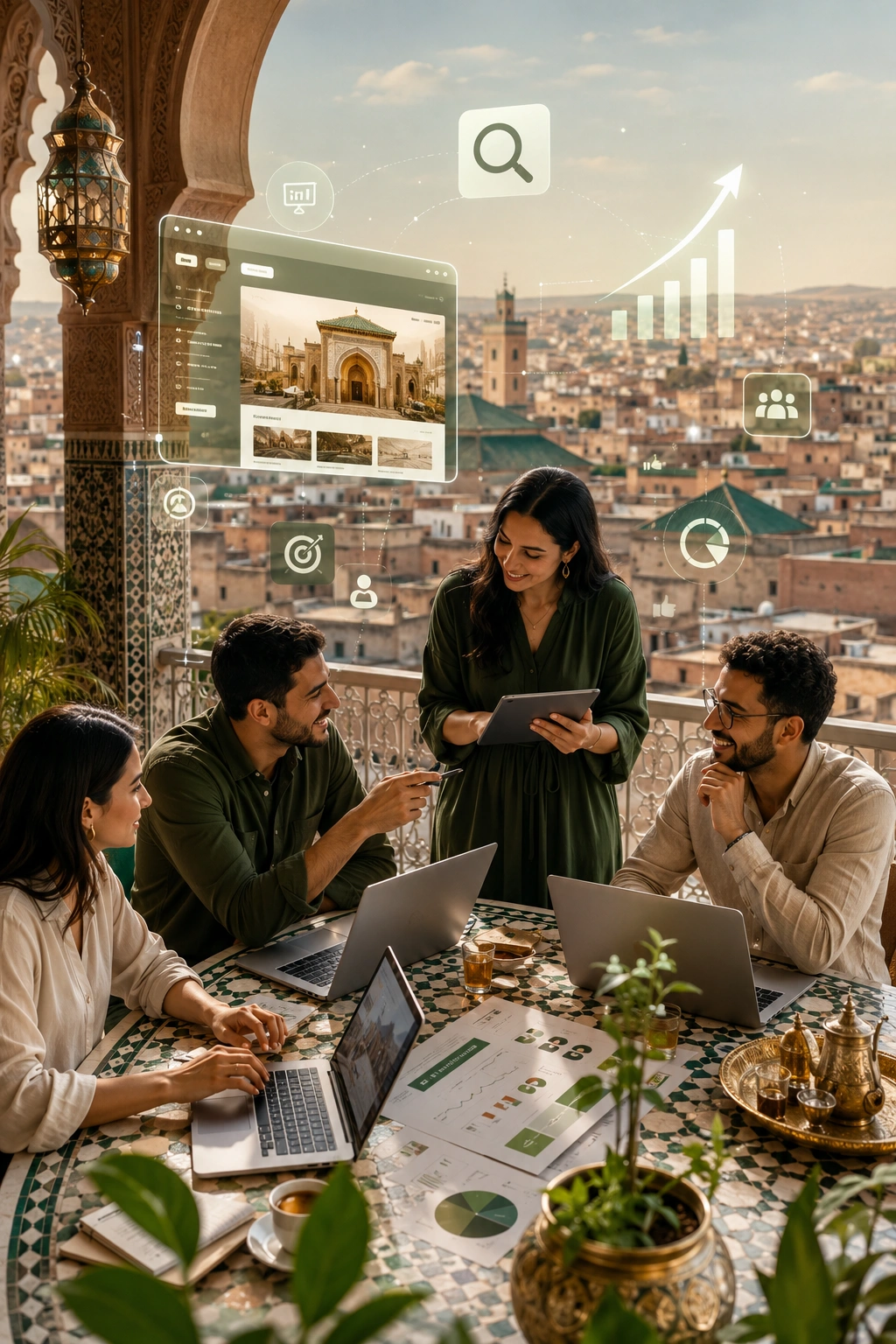 Développement de la visibilité digitale des entreprises à Fès