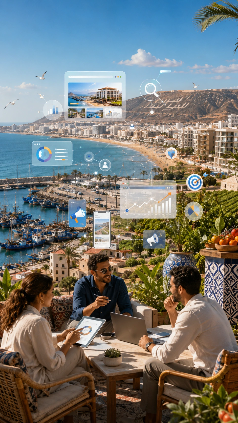 Développement de la visibilité digitale des entreprises à Agadir