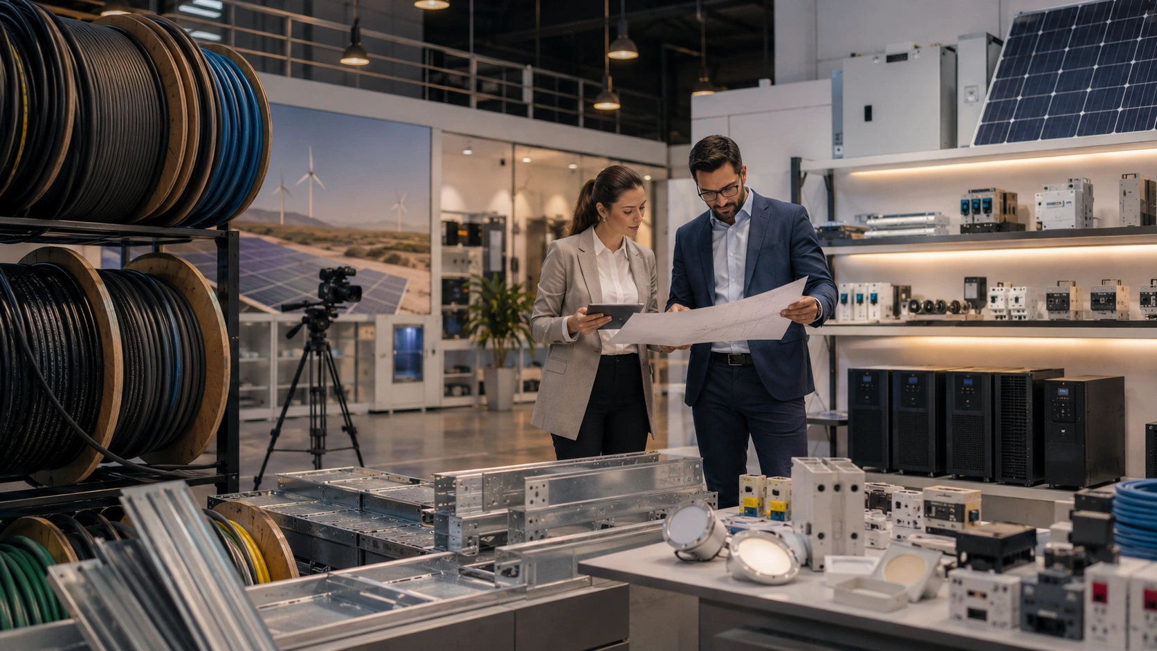 Distribution électrique & câblage B2B