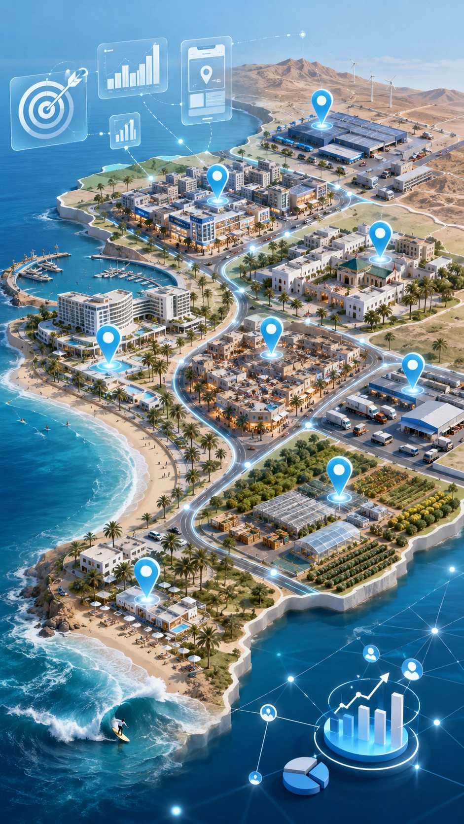 Agence Marketing Digital à Agadir - zones d'intervention Souss-Massa