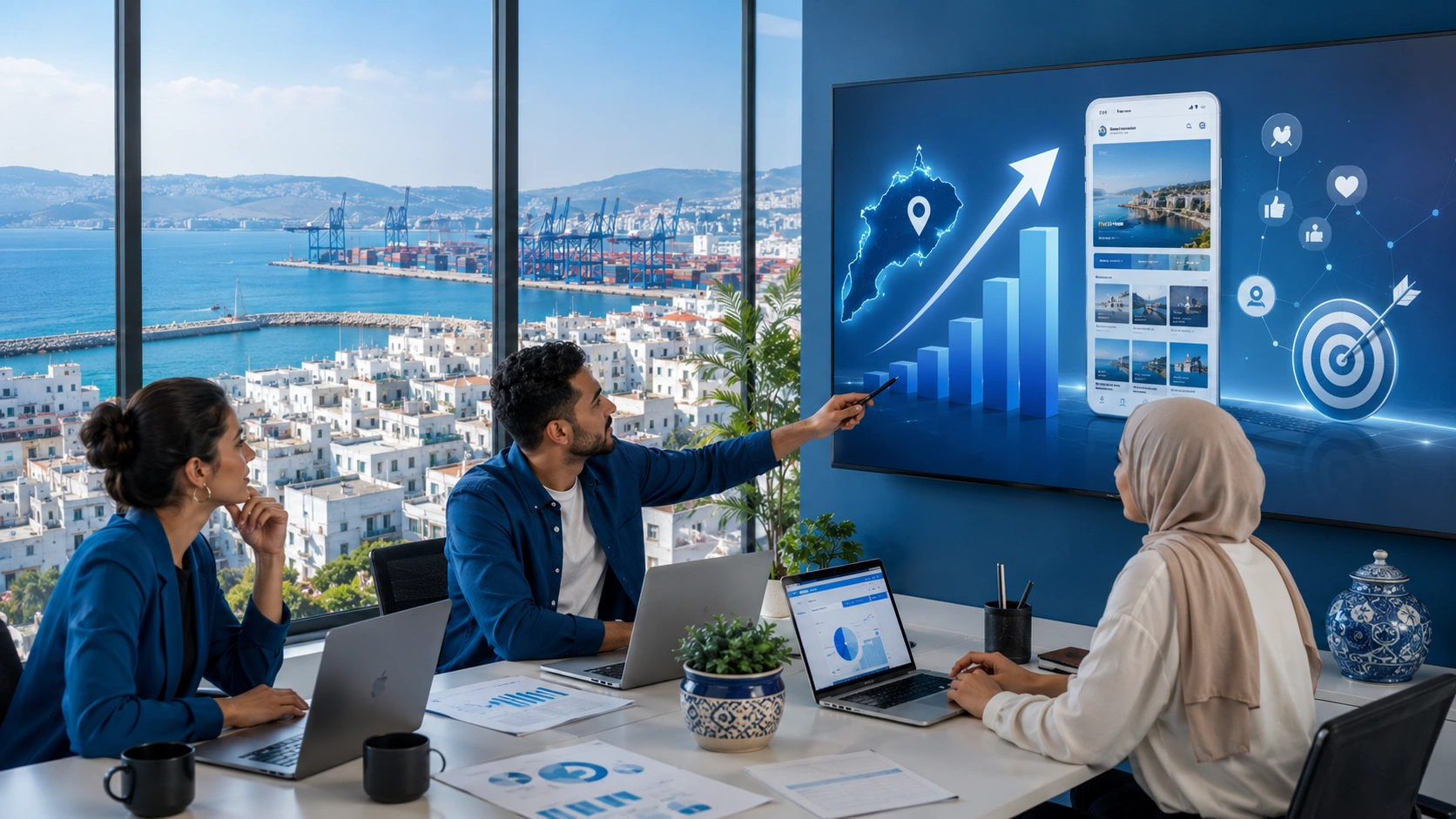 Développement de la visibilité digitale des entreprises à Tanger
